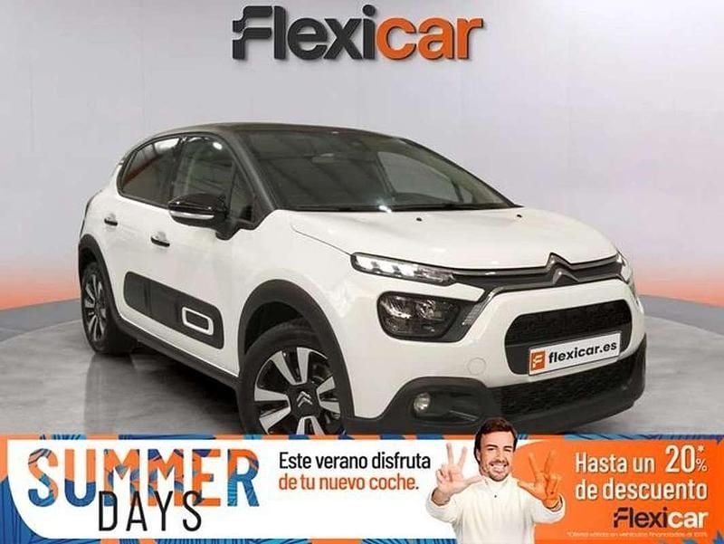 Blanco Usado 2023 Citroën C3 PureTech Utilitario | 13.390 € (Precio justo) - Imagen 1/4