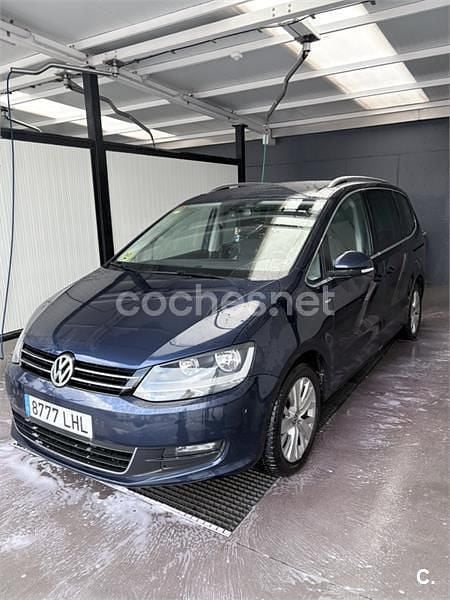 Azul Usado 2013 VW Sharan Advance Monovolumen | 10.000 € (Buen precio) - Imagen 1/4