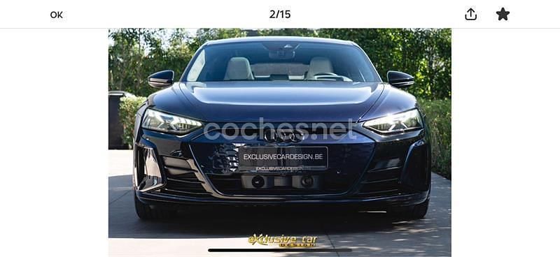 Usado Audi e-tron GT quattro 430 kW (585 CV) 2024 Eléctrico Berlina