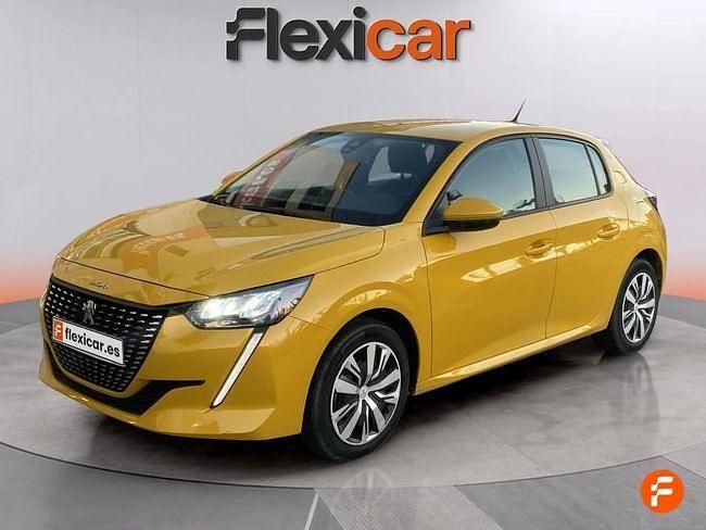 Usado Peugeot 208 Active 100 CV (73 kW) 2020 Amarillo Utilitario