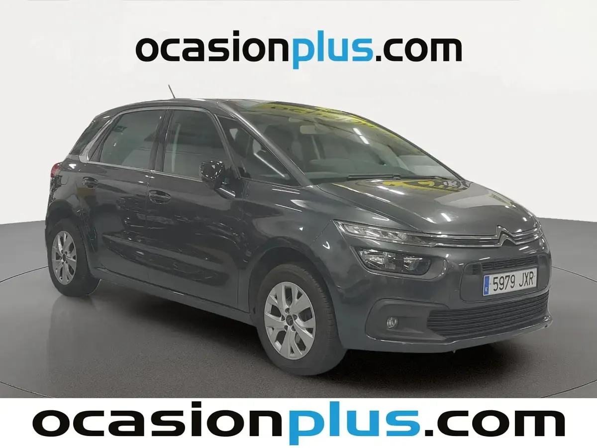 Usado Citroën C4 Live 100 CV (73 kW) 2017 Gris Monovolumen