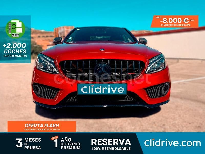 Rojo Usado 2017 Mercedes C43 AMG Berlina | 35.890 € (Precio justo) - Imagen 1/3