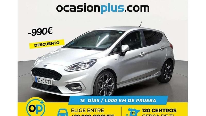 Usado Ford Fiesta ST-Line 101 CV (74 kW) 2019 Plateado Utilitario