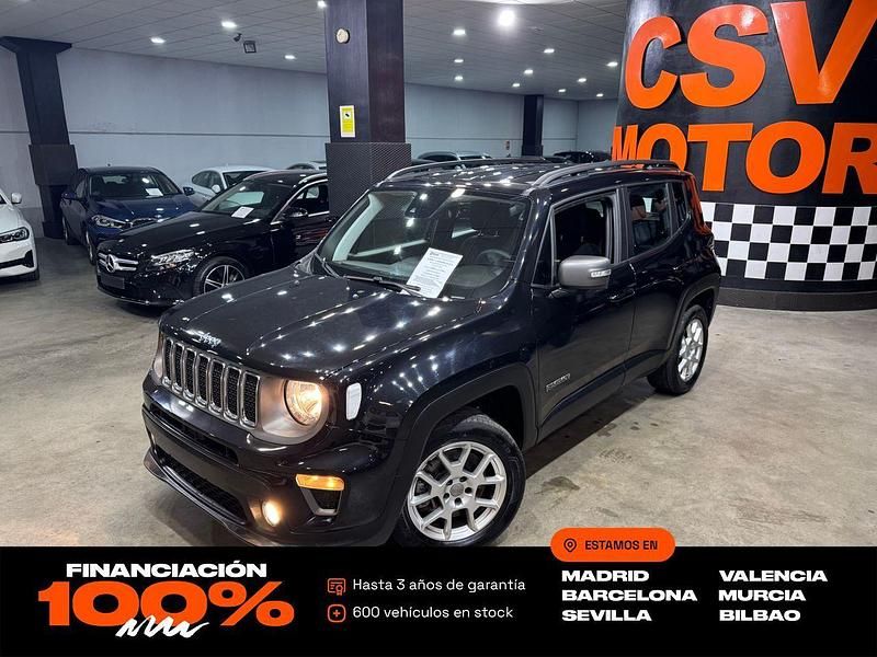Negro Usado 2021 Jeep Renegade Limited SUV | 19.850 € (Precio justo) - Imagen 1/4