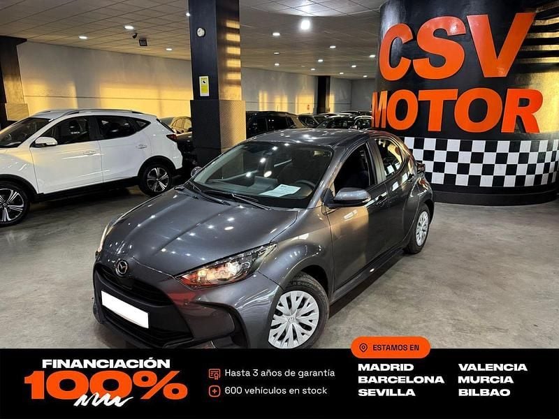 Gris Usado 2023 Mazda 2 Prime-Line Utilitario | 14.850 € (Precio justo) - Imagen 1/4
