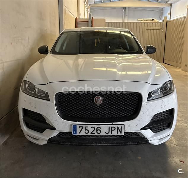 Blanco Usado 2016 Jaguar F-Pace R-Sport SUV | 14.500 € (Un poco caro) - Imagen 1/4
