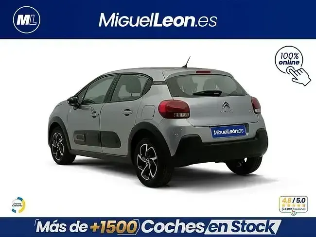 Usado Citroën C3 PureTech 83 CV (61 kW) 2023 Gris Utilitario