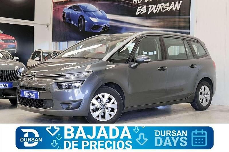 Gris Usado 2015 Citroën C4 Intensive Monovolumen | 10.990 € (Precio justo) - Imagen 1/4