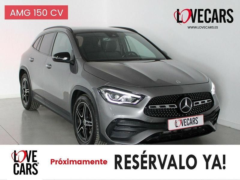 Gris Usado 2021 Mercedes GLA200 AMG SUV | 32.700 € (Un poco caro) - Imagen 1/1