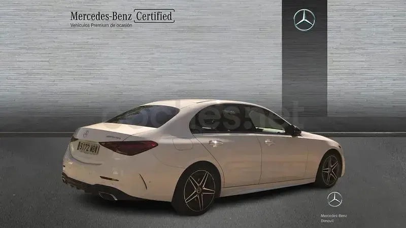 Usado Mercedes C220 200 CV (147 kW) 2022 Blanco Berlina