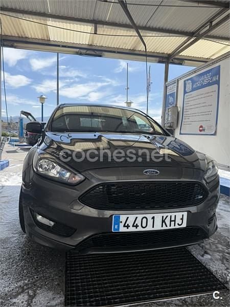 Begagnad Ford Focus ST-Line 120 HK (88 kW) 2018 Svart Sedan