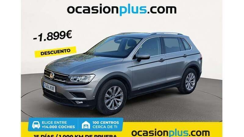 Plateado Usado 2018 VW Tiguan SUV | 18.991 € (Super precio) - Imagen 1/4