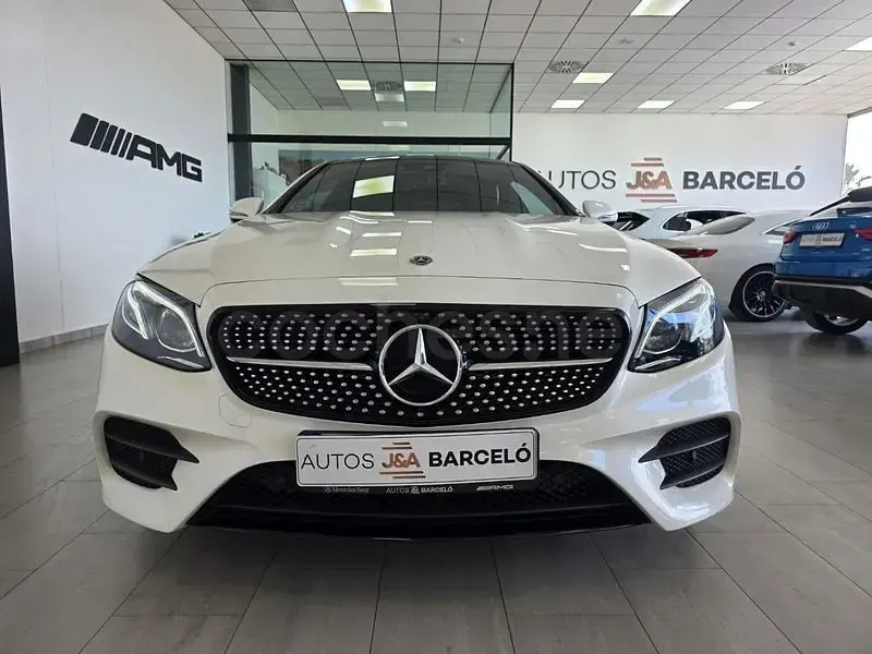 Usado Mercedes E220 194 CV (142 kW) 2018 Blanco Coupe