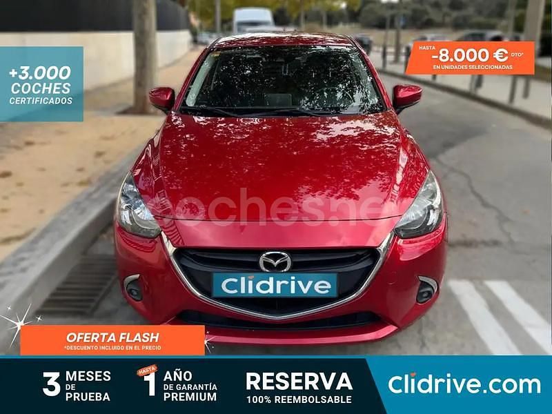 Rojo Usado 2017 Mazda 2 Style Berlina | 7790 € (Buen precio) - Imagen 1/3