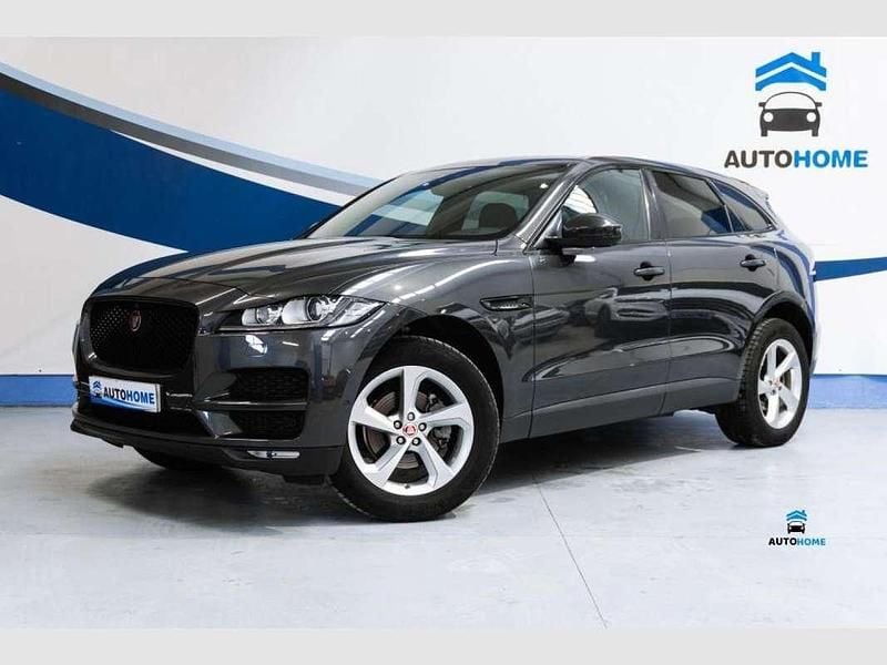 Gris Usado 2019 Jaguar F-Pace Portfolio SUV | 20.450 € (Super precio) - Imagen 1/4
