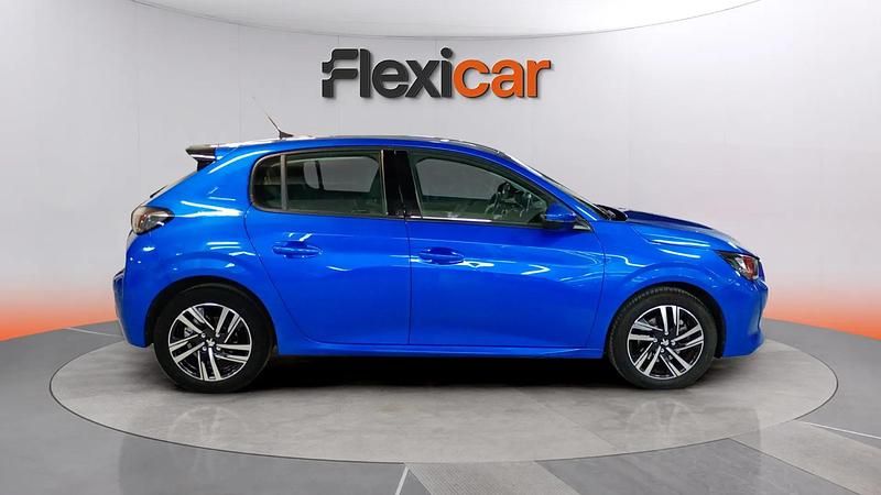 Usado Peugeot 208 Allure 101 CV (74 kW) 2020 Azul Utilitario