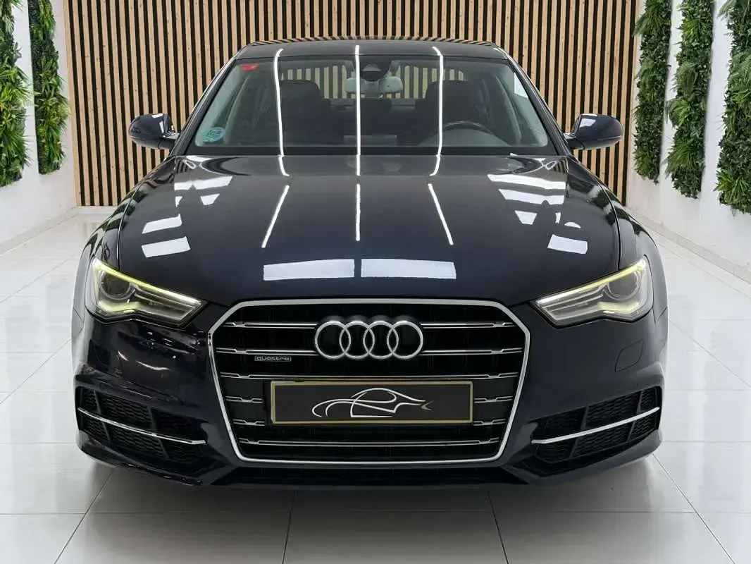 Usado Audi A6 S-Line 252 CV (185 kW) 2017 Negro Berlina