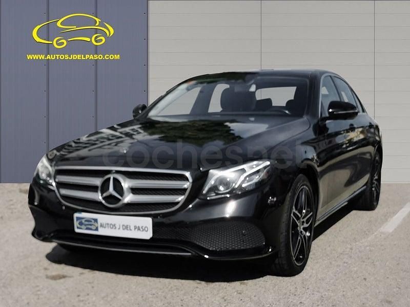 Usado Mercedes E220 194 CV (142 kW) 2018 Negro Berlina