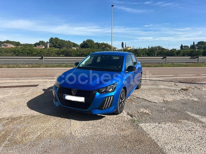 Usado Peugeot 208 Active 100 CV (73 kW) 2024 Azul Utilitario