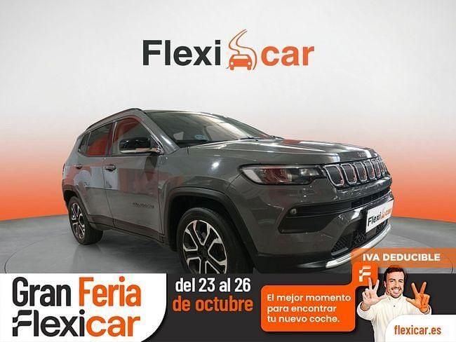 Usado Jeep Compass Longitude 120 CV (88 kW) 2021 Gris SUV