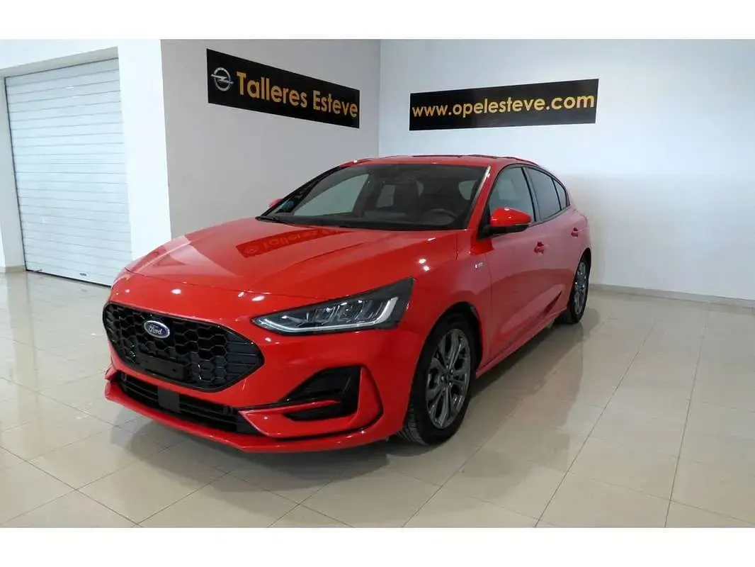 Brugt Ford Focus Active X 155 HK (114 kW) 2024 Rød Hatchback