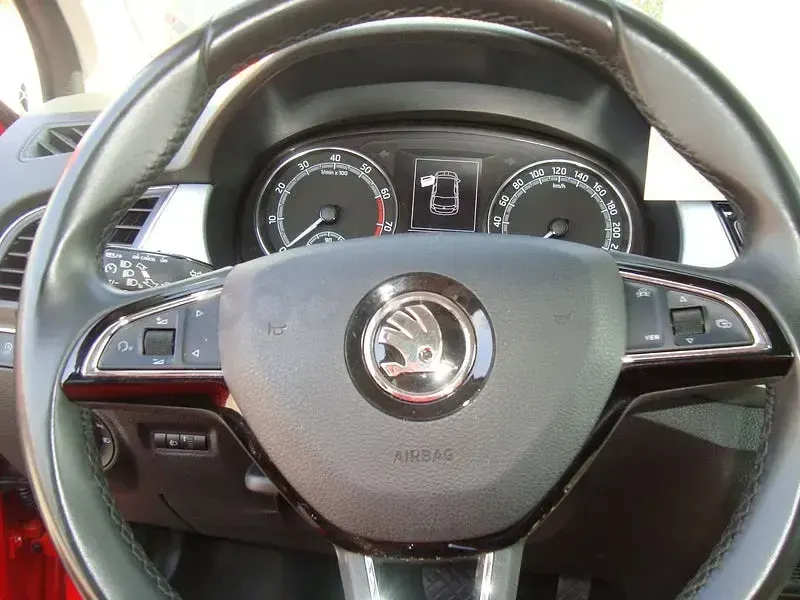 Brugt Skoda Fabia 110 HK (80 kW) 2019 Rød Hatchback
