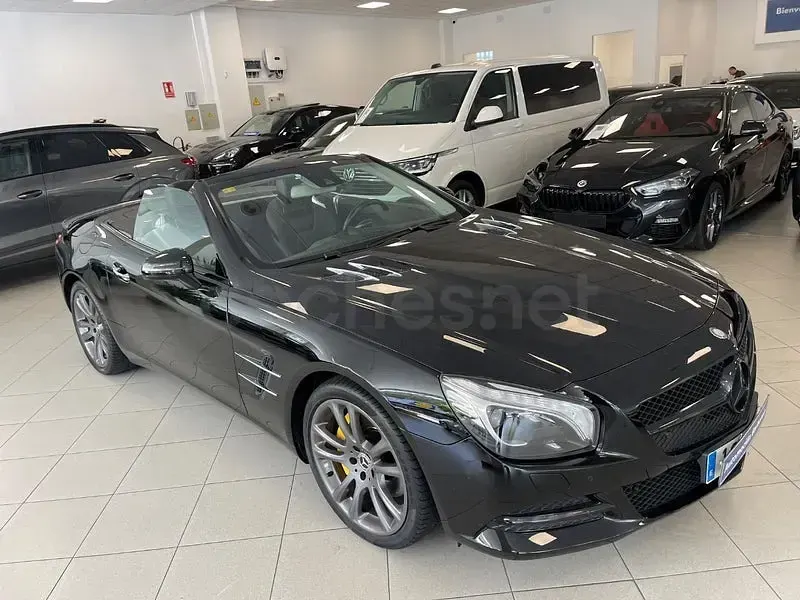 Usado Mercedes SL350 306 CV (225 kW) 2013 Negro Descapotable