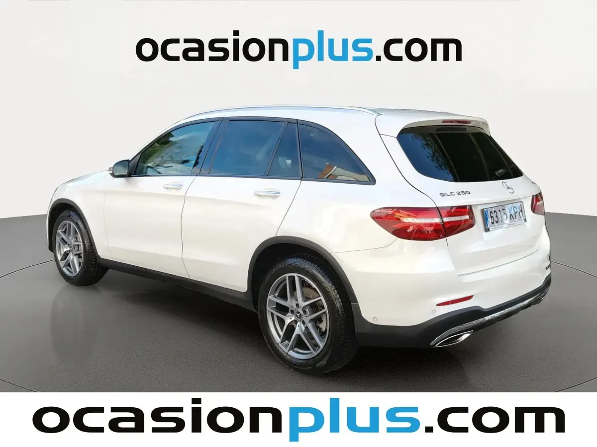 Usado Mercedes GLC250 211 CV (155 kW) 2018 Blanco SUV