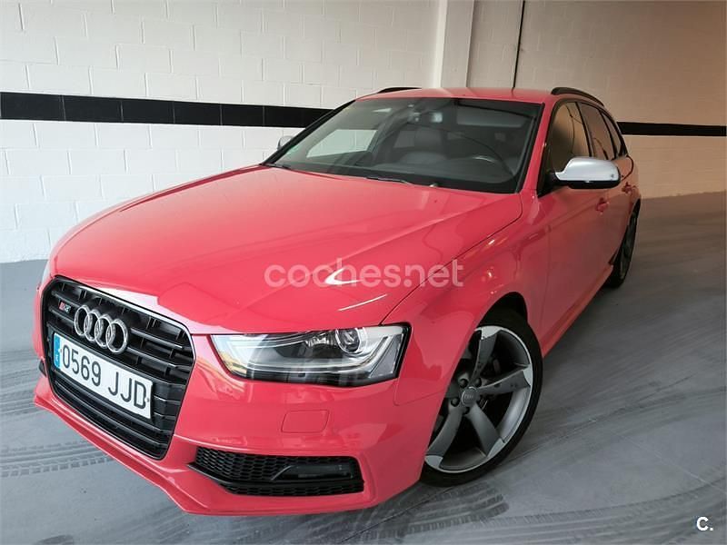 Rojo Usado 2014 Audi S4 Familiar | 17.600 € - Imagen 1/3