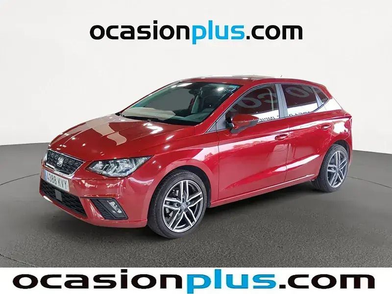 Rojo Usado 2019 Seat Ibiza Style Plus Utilitario | 13.455 € (Un poco caro) - Imagen 1/4