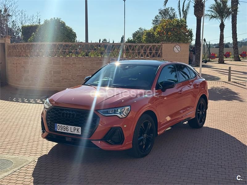 Usado Audi Q3 Sportback S-Line 150 CV (110 kW) 2021 Naranja SUV