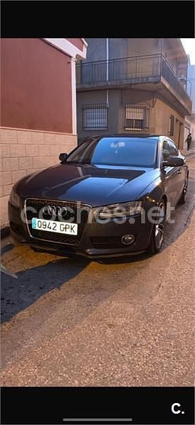 Usado Audi A5 Sportback S-Line 211 CV (155 kW) 2009 Azul Utilitario