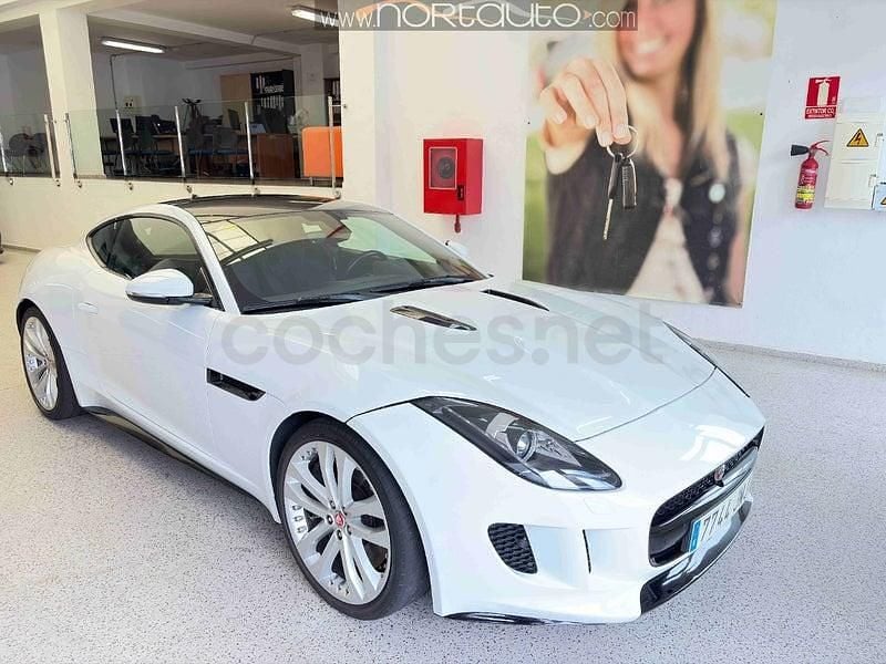 Usado Jaguar F-Type S 380 CV (279 kW) 2016 Blanco Coupe