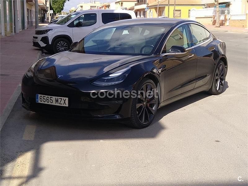 Eléctrico Usado 2019 Tesla Model 3 Performance Berlina | 22.900 € (Precio justo) - Imagen 1/4
