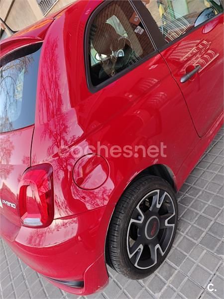 Rojo Usado 2022 Fiat 500 Sport Berlina | 12.000 € (Precio justo) - Imagen 1/4