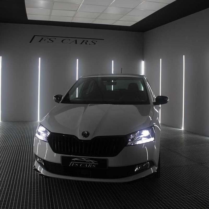 Usado Skoda Fabia Monte Carlo 95 CV (69 kW) 2021 Blanco Utilitario
