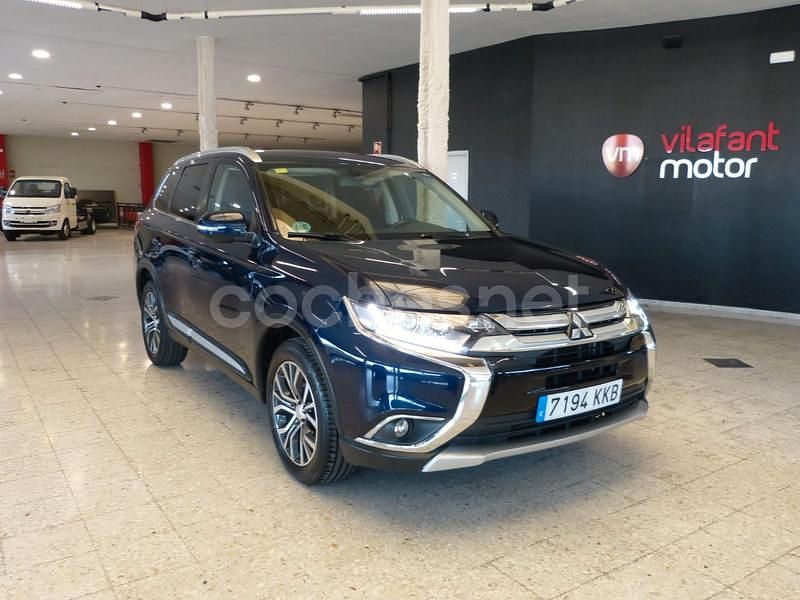 Azul Usado 2018 Mitsubishi Outlander Motion SUV | 18.500 € (Precio justo) - Imagen 1/4