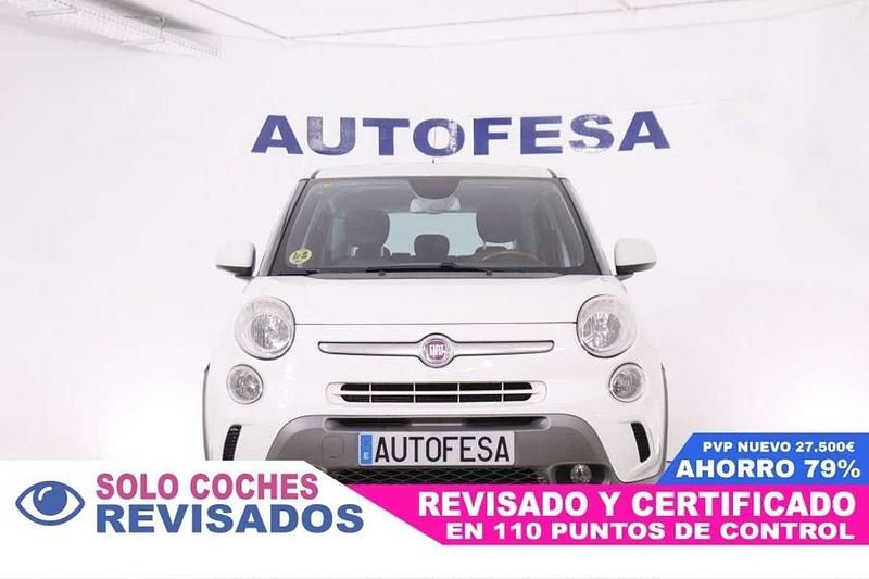 Usado Fiat 500L 105 CV (77 kW) 2014 Blanco Monovolumen