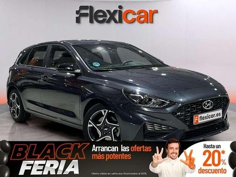 Gris Usado 2023 Hyundai i30 N Line Berlina | 15.990 € (Super precio) - Imagen 1/4