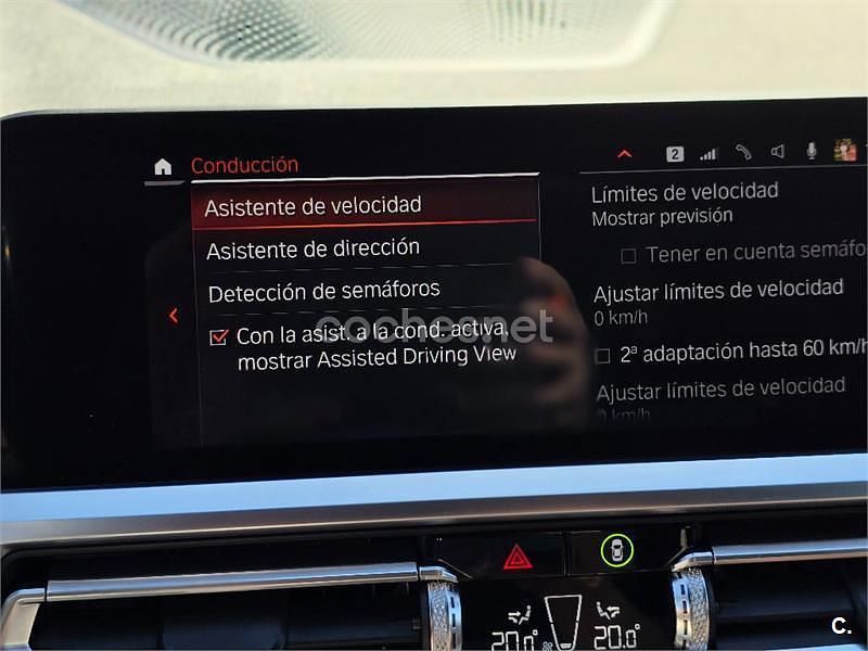 Usado BMW 330e Sport Line 292 CV (214 kW) 2020 Azul Berlina