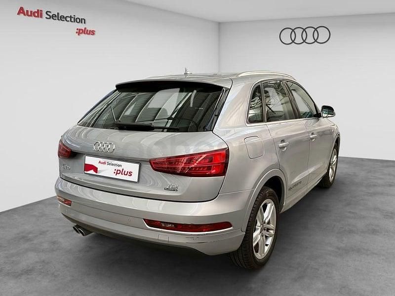 Usado Audi Q3 Sport 150 CV (110 kW) 2017 Gris / plata SUV