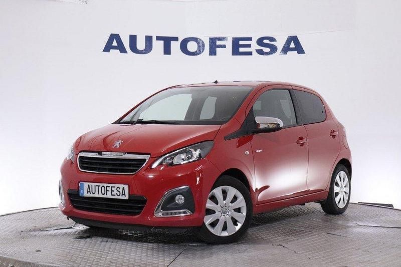 Rojo Usado 2019 Peugeot 108 Style Utilitario | 7500 € (Precio justo) - Imagen 1/4