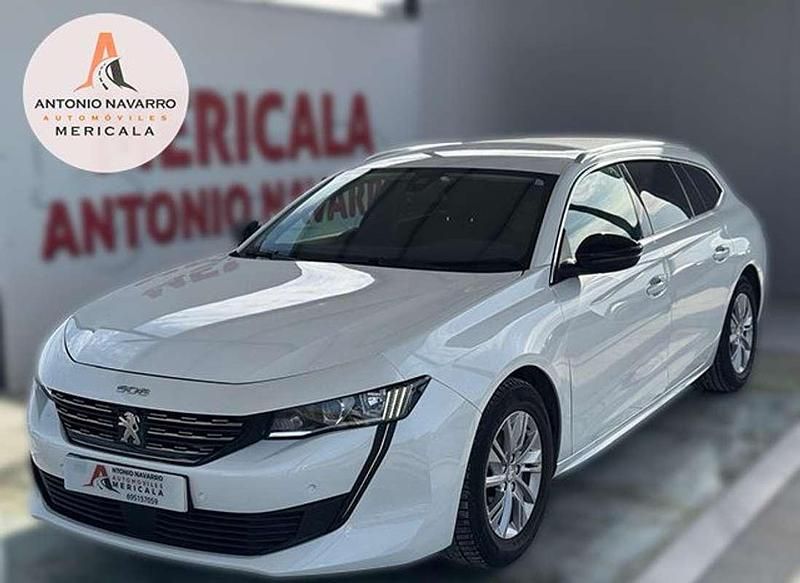 Usado Peugeot 508 SW Active 131 CV (96 kW) 2021 Blanco Familiar