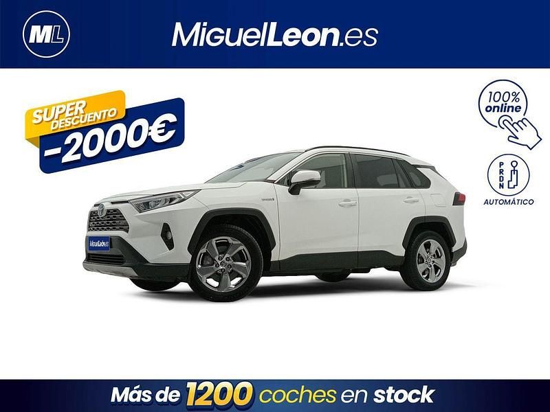 Blanco Usado 2021 Toyota RAV4 Hybrid Advance SUV | 29.985 € (Precio justo) - Imagen 1/3