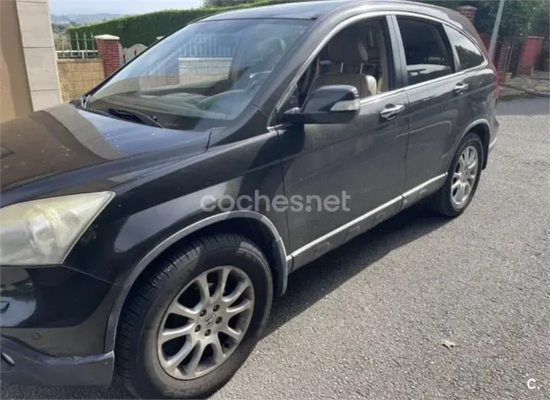 Usado Honda CR-V Luxury 150 CV (110 kW) 2008 Negro SUV