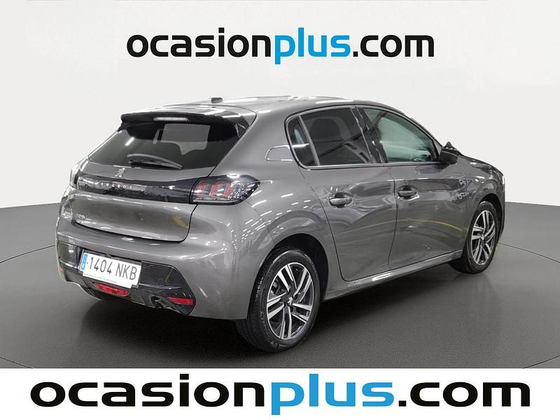 Usado Peugeot 208 Allure 100 CV (73 kW) 2023 Gris Utilitario