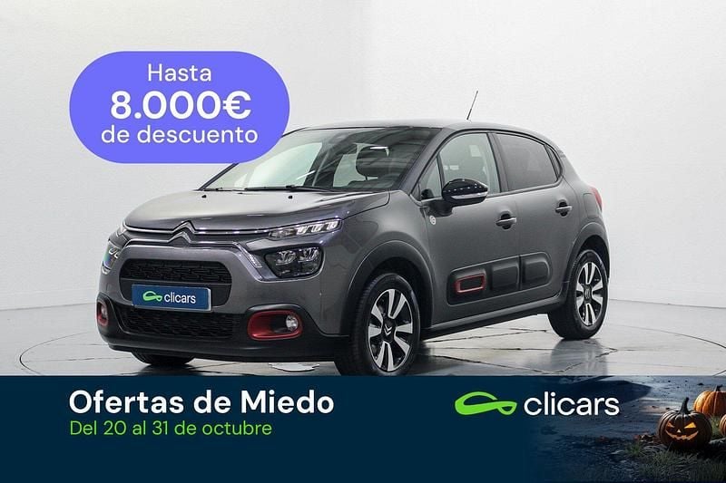 Gris Usado 2021 Citroën C3 Utilitario | 13.490 € (Precio justo) - Imagen 1/4