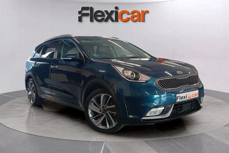 Azul Usado 2017 Kia Niro SUV | 13.390 € (Precio justo) - Imagen 1/4