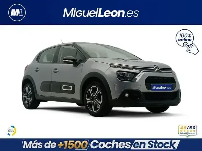 Usado Citroën C3 PureTech 83 CV (61 kW) 2024 Gris Berlina