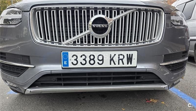 Usado Volvo XC90 Inscription 235 CV (172 kW) 2018 Gris / plata SUV